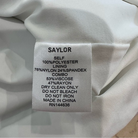 Saylor Tory Silver Short Sleeve Silver Sequin Mini Dress XSmall NWT - Picture 11 of 16